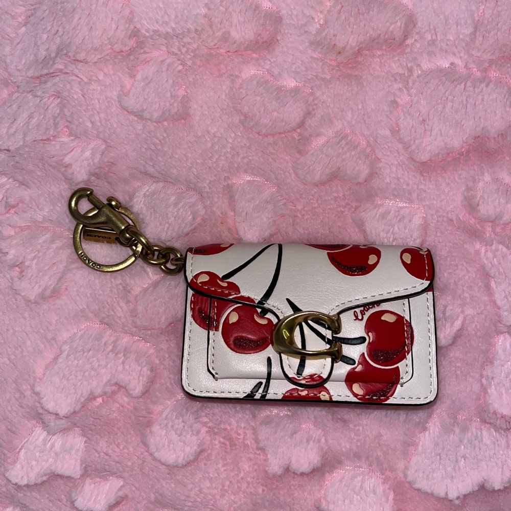 Coach Cherry Print Tabby Charm